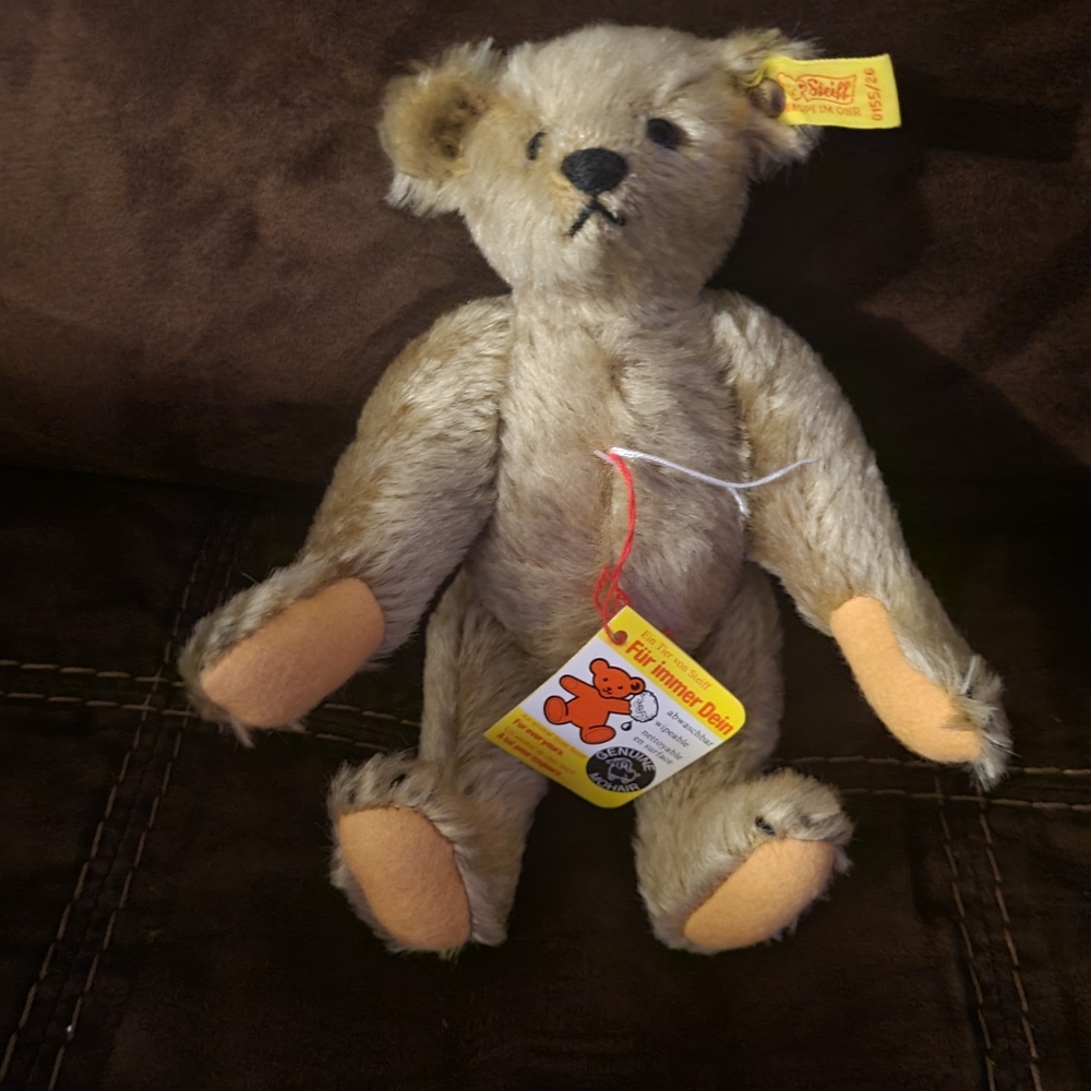 Steiff mohair teddy bear vintage